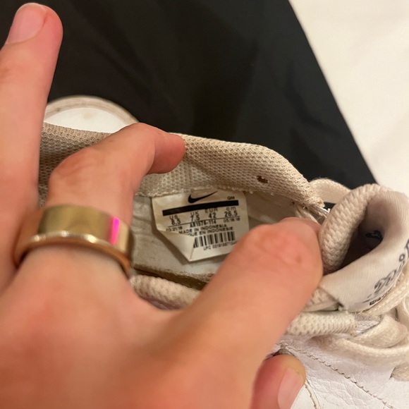 Nike NBA blazer low white mens size 8.5 - Picture 4 of 5